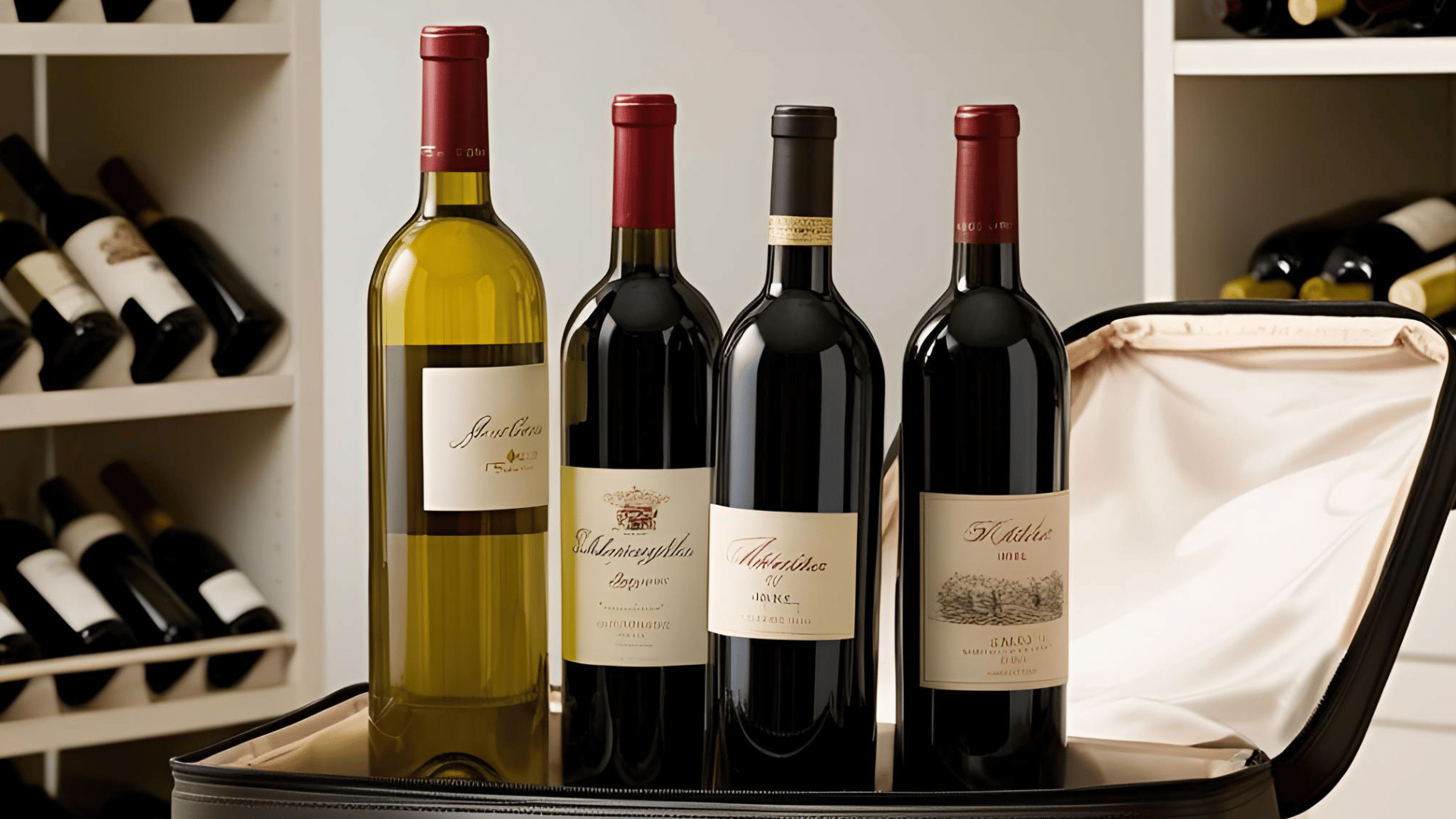 Quantas garrafas de vinho posso transportar em voos nacionais e internacionais?